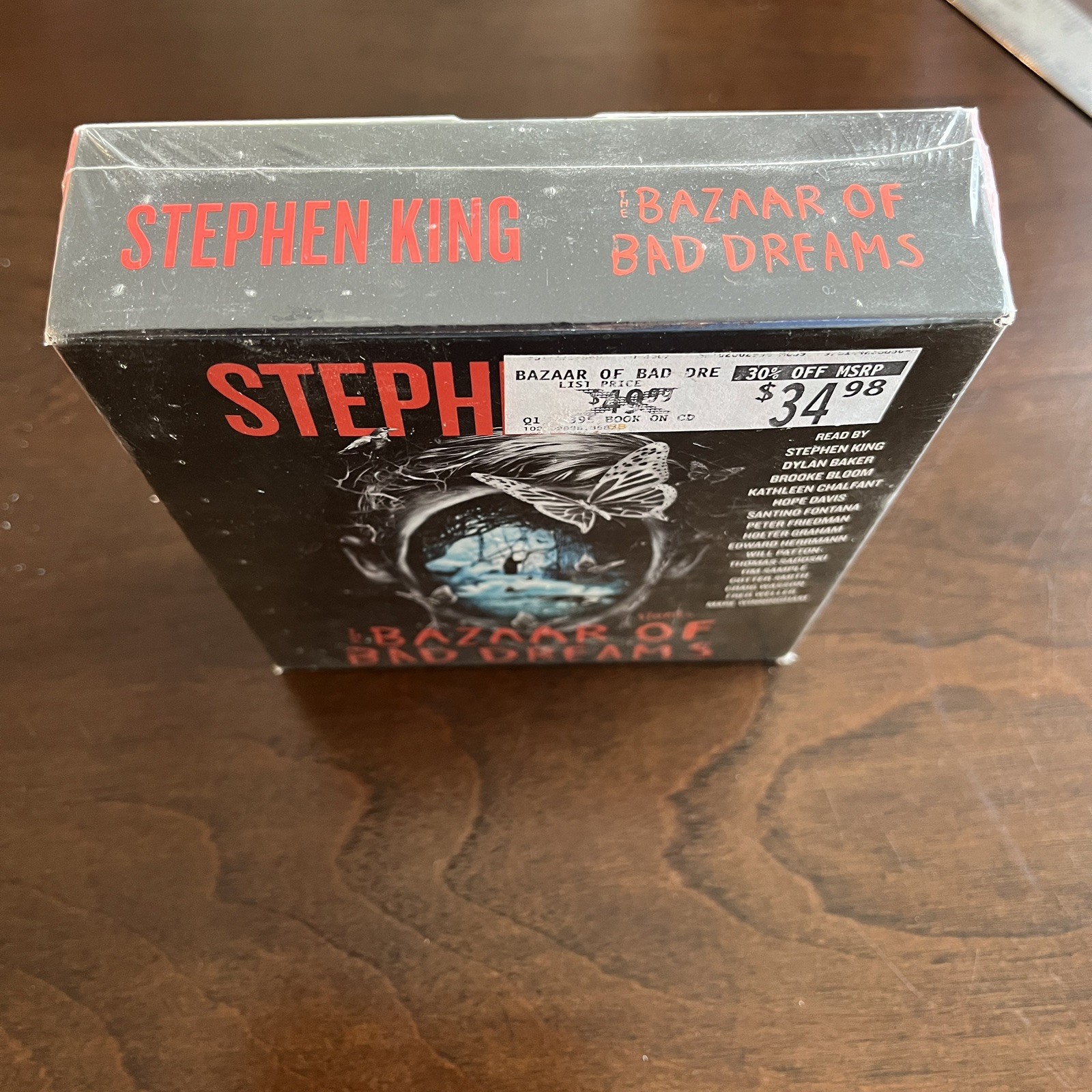 NEW Stephen King — The Bazaar of Bad Dreams: Stories 16-CD Audiobook 2015 Sealed