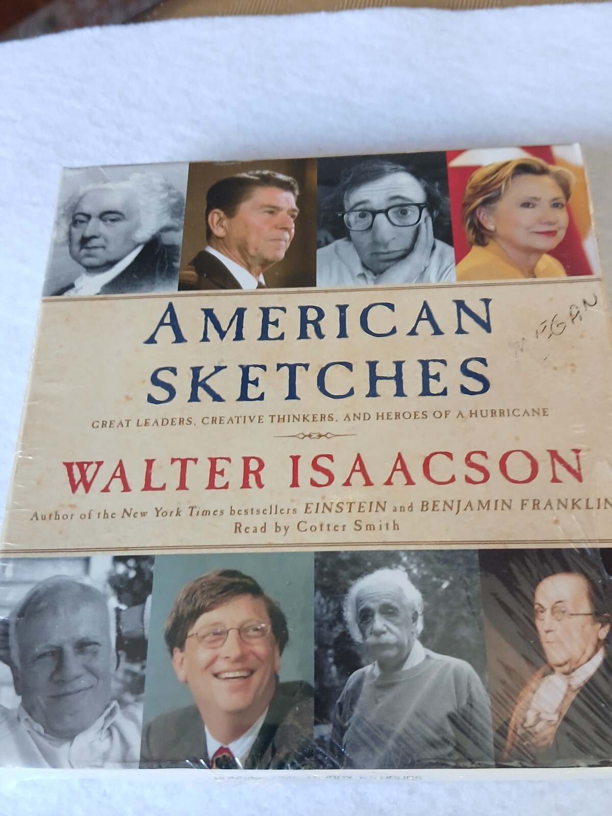 NEW American Sketches CD Set Audio book Walter Isaacson
