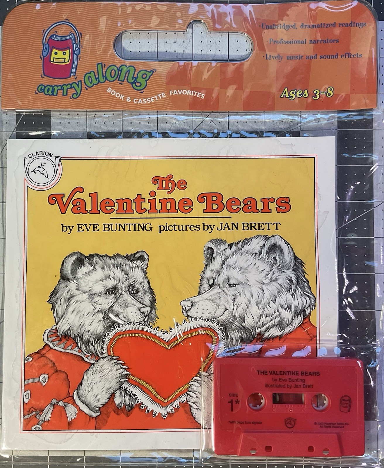 Lot Of Two Books With Cassette Tapes(See Description)