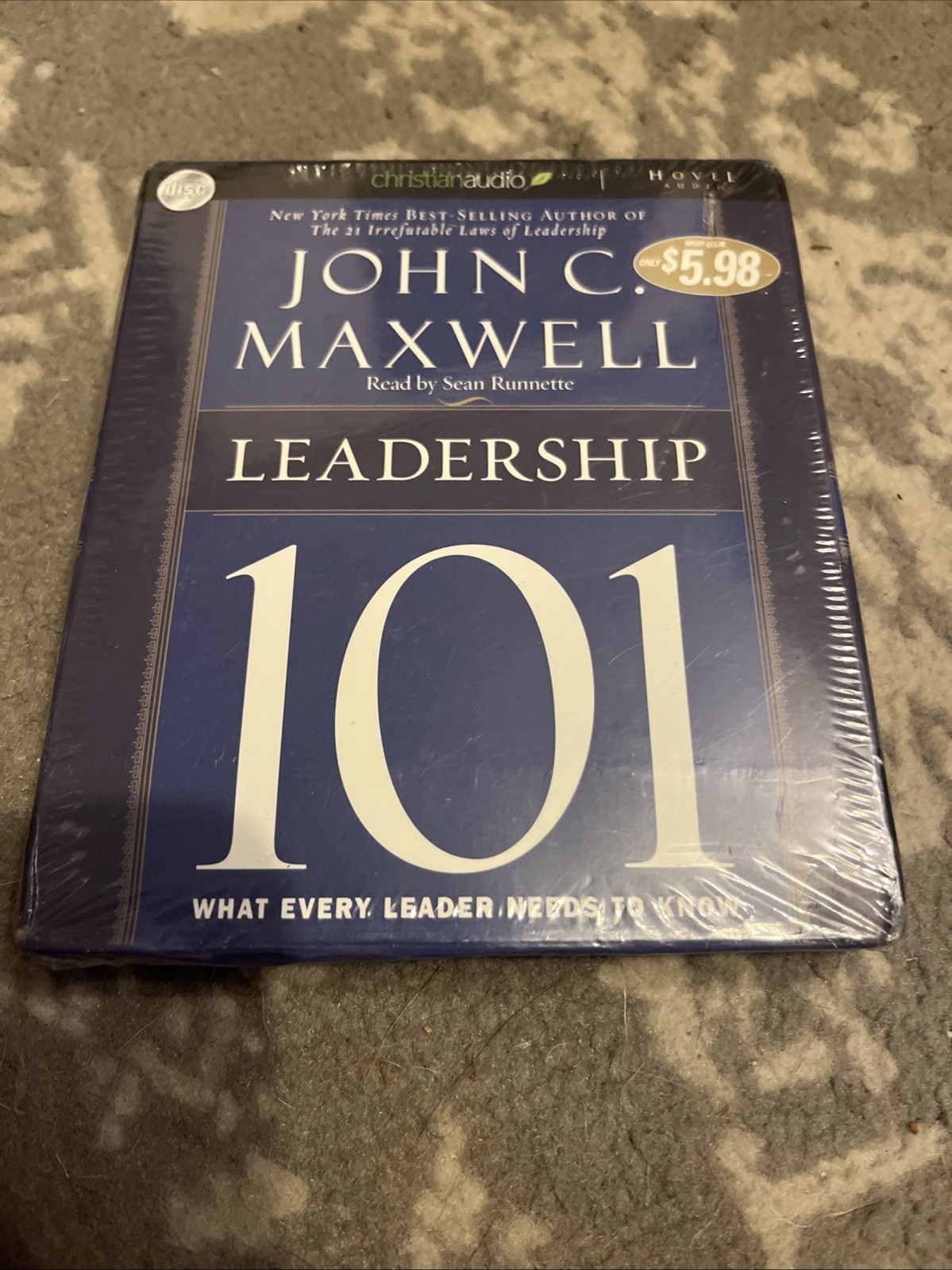 Leadership 101 by John Maxwell (2009, Compact Disc) New Sealed Christian Audio