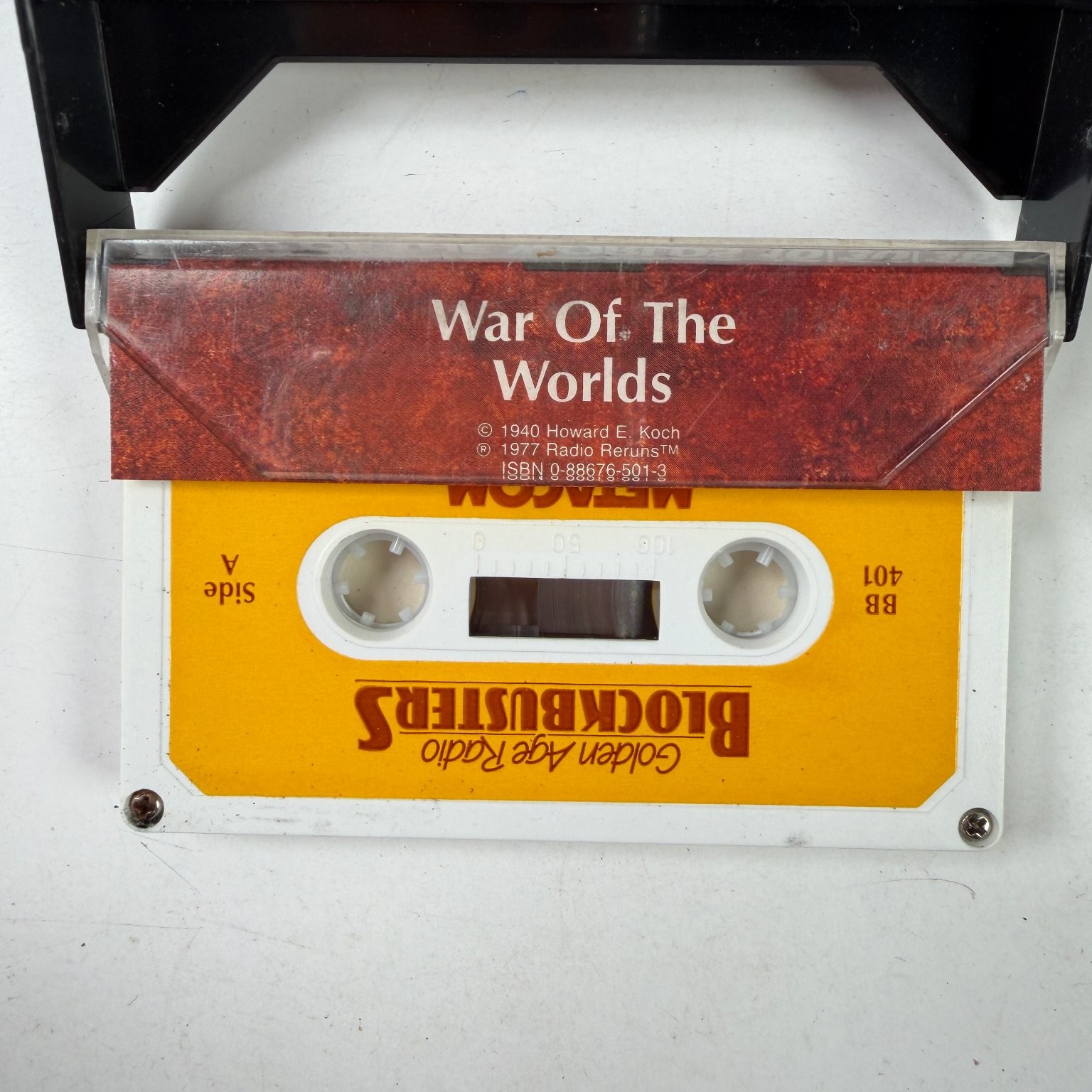War Of The Worlds Radio Drama Audiobook Cassettes 1 Tape