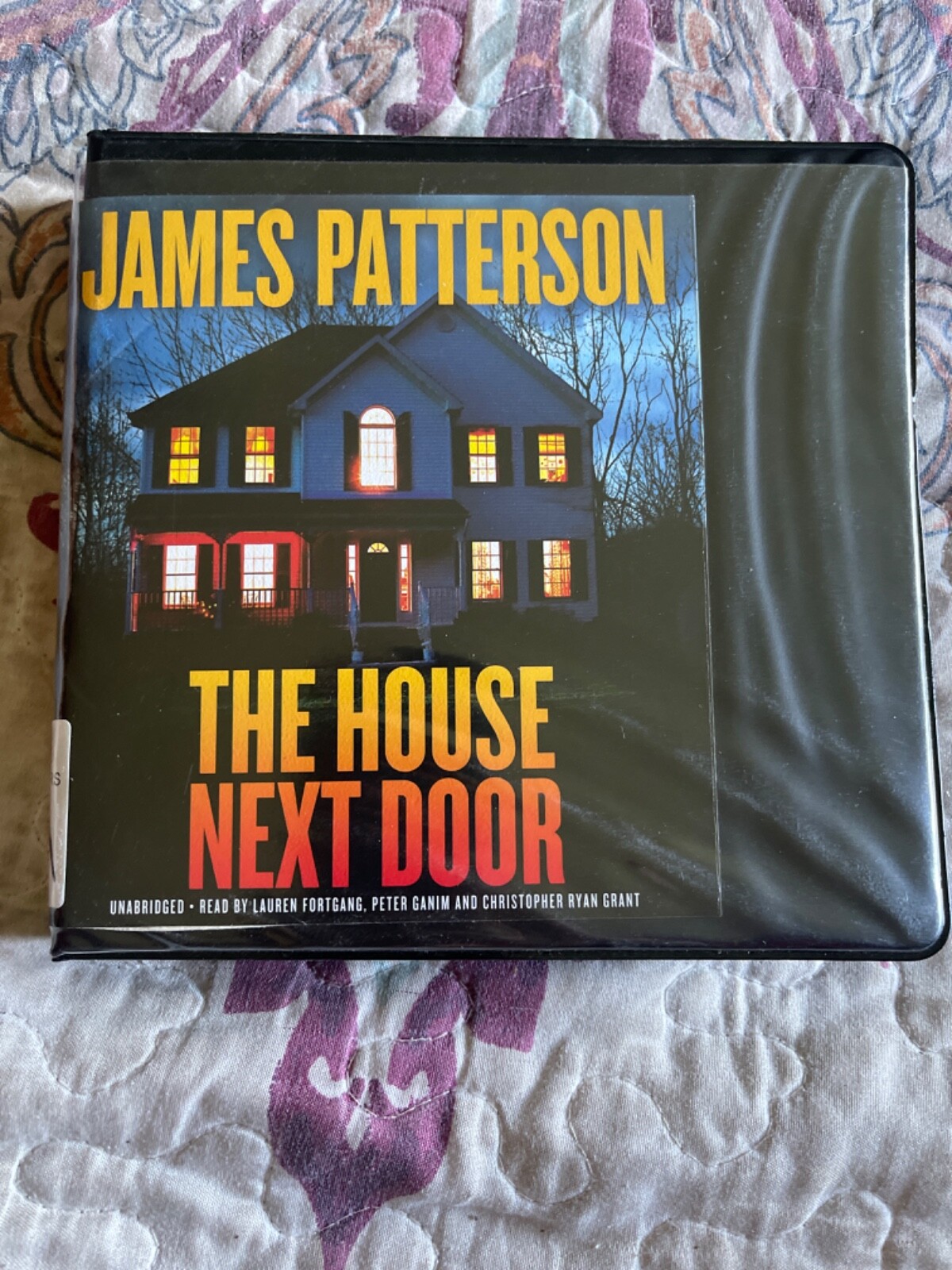 Shelf217 Audiobook~The house next door- James Patterson- unabridged- 8CDs