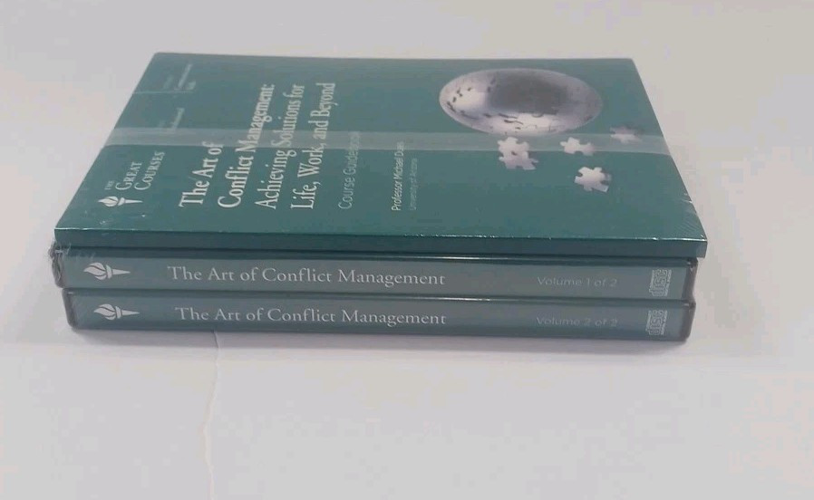 Great Courses CD The Art of Conflict Management 12 Disc’s by Michael Dues NEW