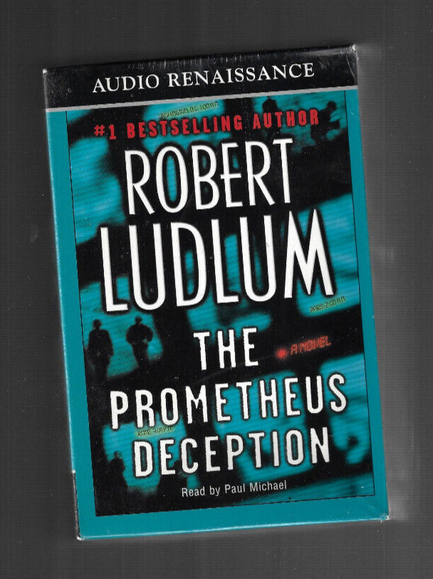 Audio Book 12 cassettes ROBERT LUDLUM THE PROMETHEUS DECEPTION unabridged novel