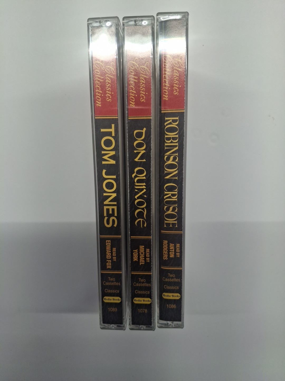 Don Quixote Tom Jones Robinson Crusoe (Audio Cassette) Audio Books