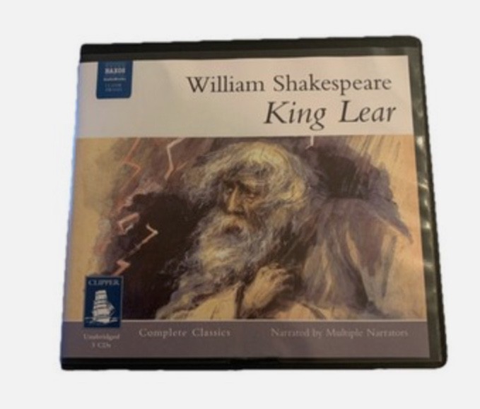William Shakespeare King Lear Audiobook cd (Paul Schofield) Naxos Free ship