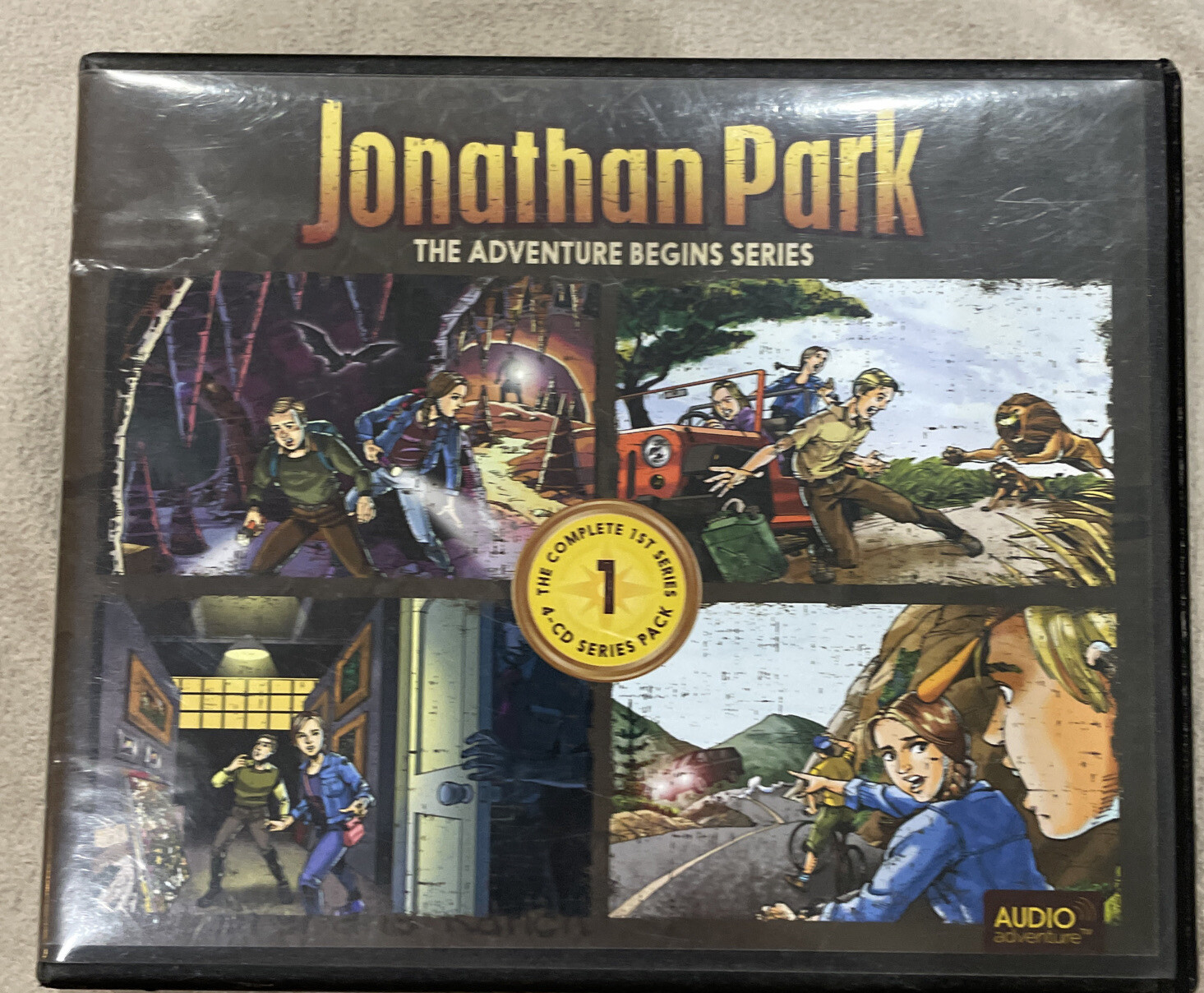 Jonathan Park : The Adventure Begins by Wise King Media (4 DISC)