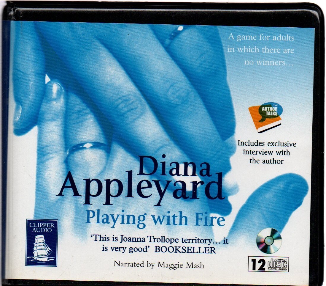 PLAYING WITH FIRE by DIANA APPLEYARD (12 disc unabridged audiobook CD)