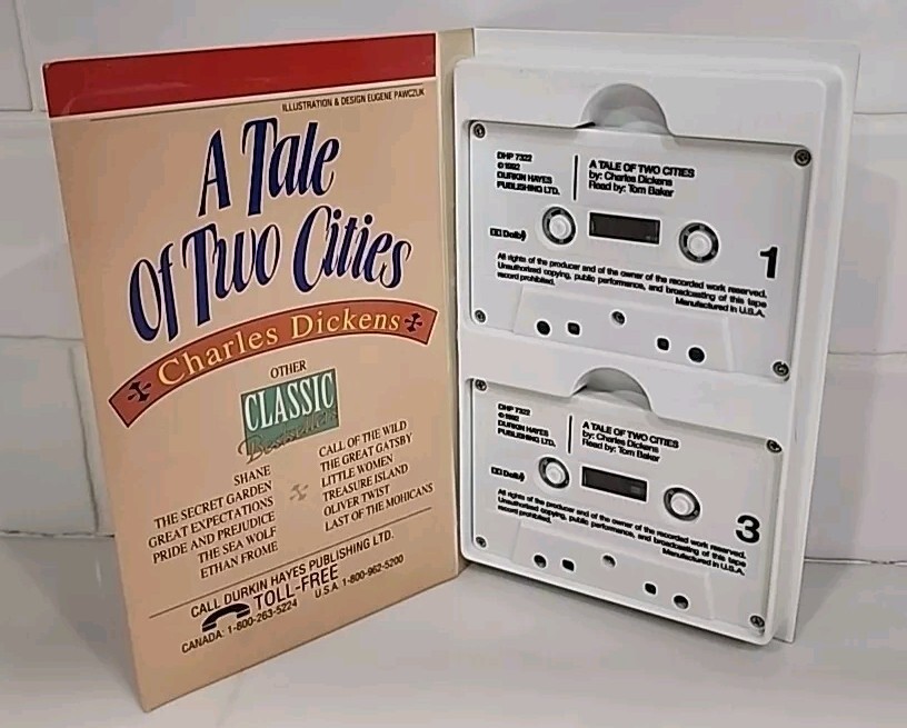 Durkin Hayes Audio Cassettes A Tale Of Two Cities Read By Tom Baker
