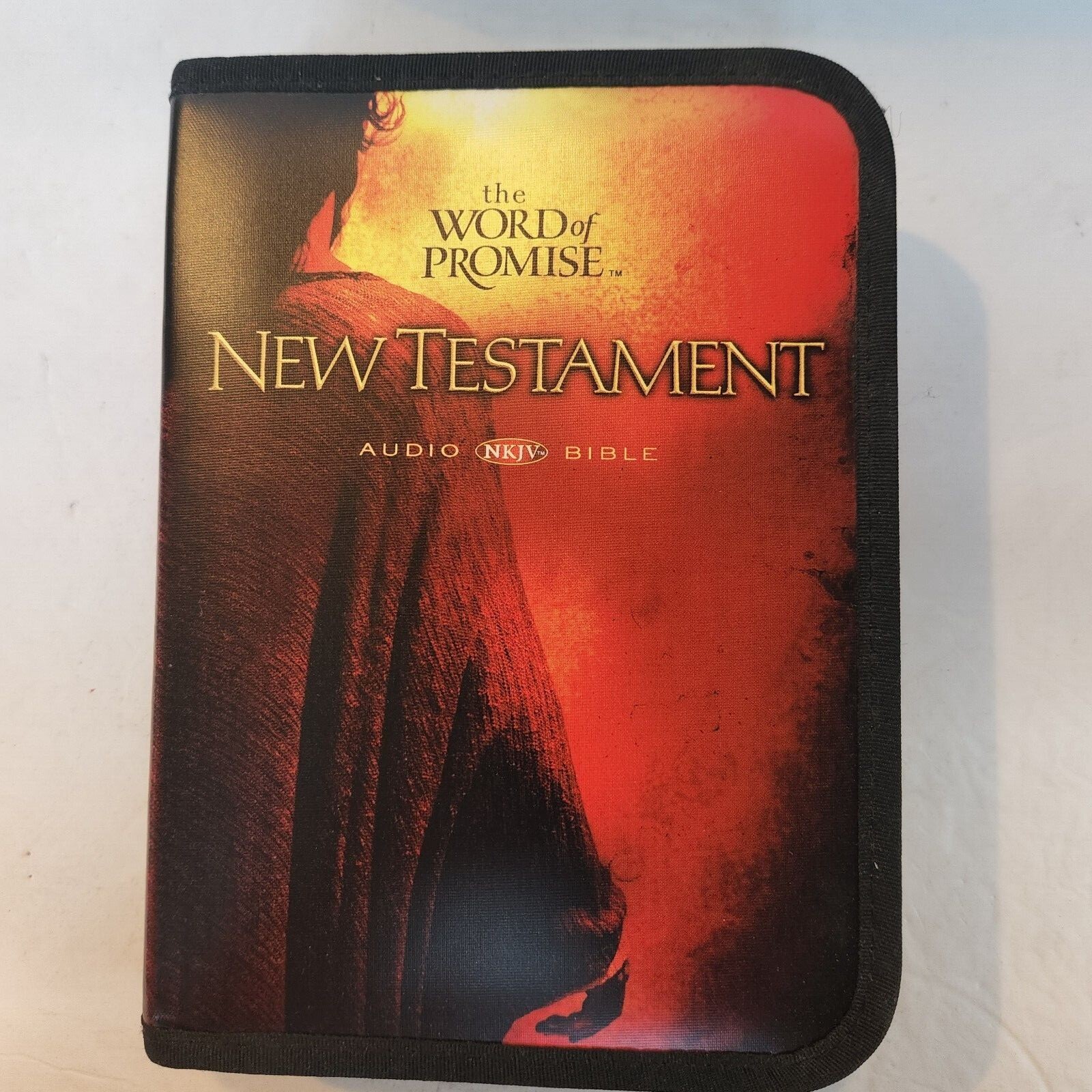New Testament NKJV Audio Bible The Word of Promise 20-CD Jim Caviezel Zip Case