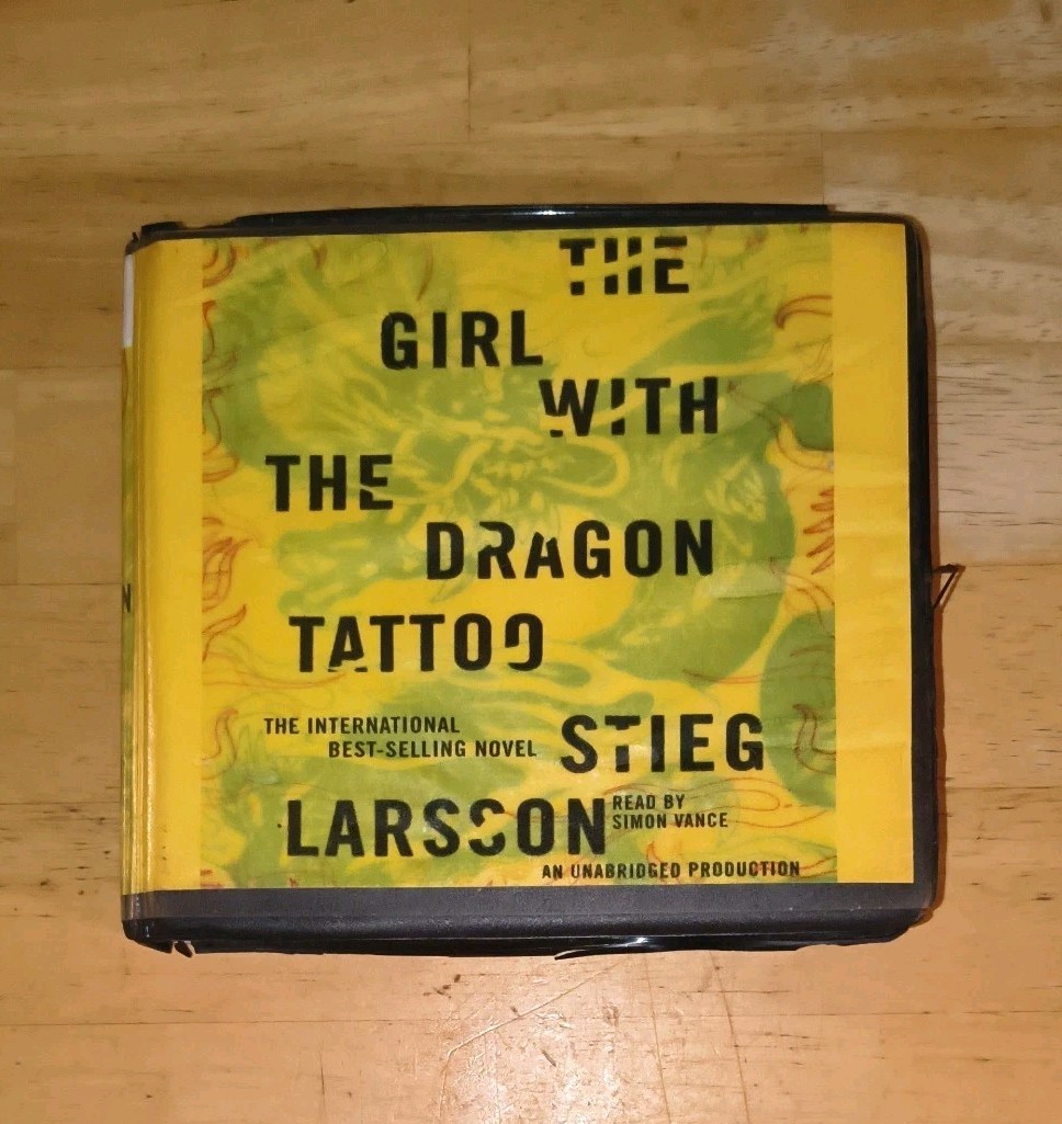 The Girl With the Dragon Tattoo by Steig Larsson AUDIO BOOK on CDs