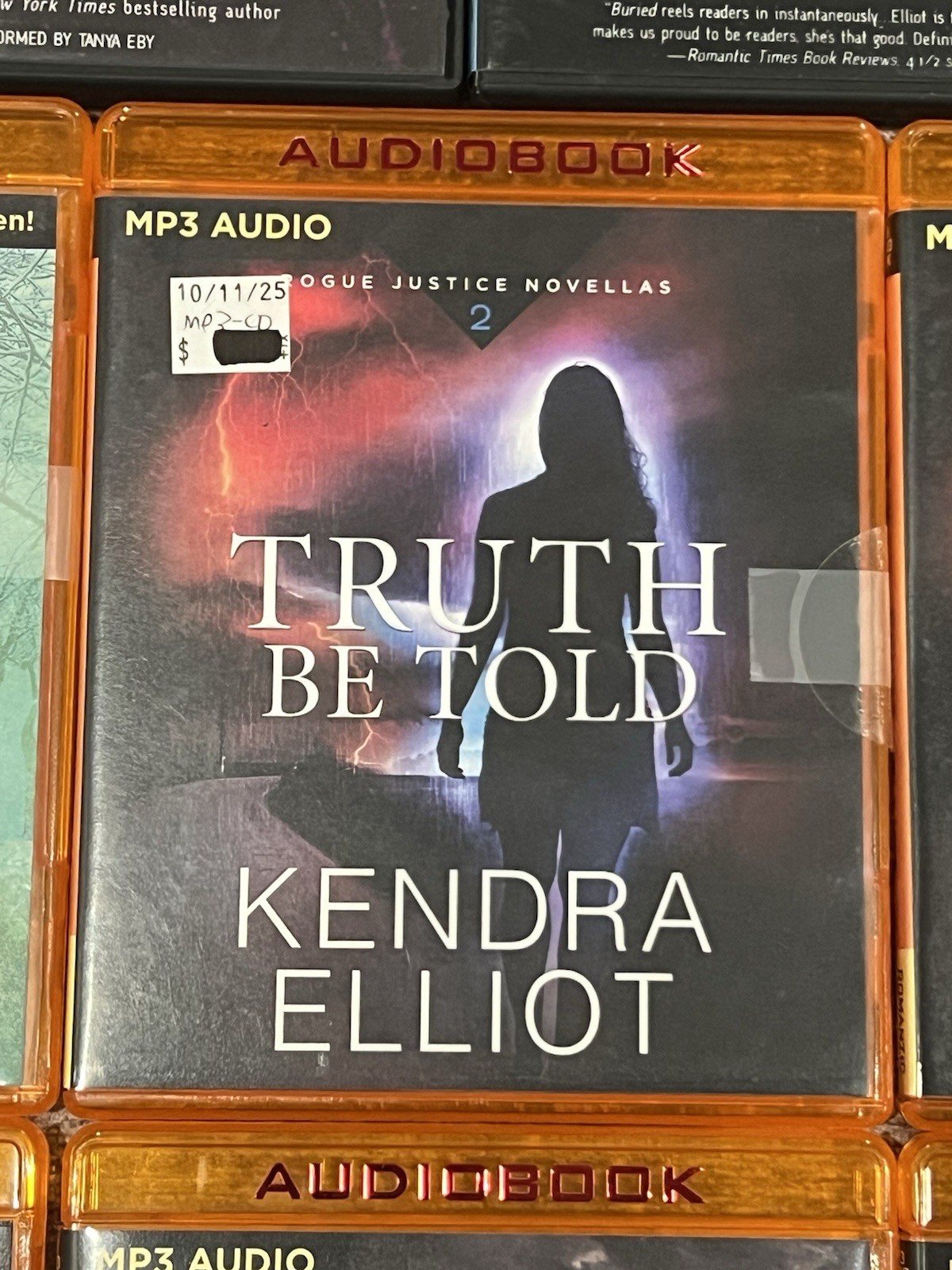 Kendra Elliot x10 MP3-CD Audiobook’s Lot (Brilliance Audio, 2013) *Excellent !