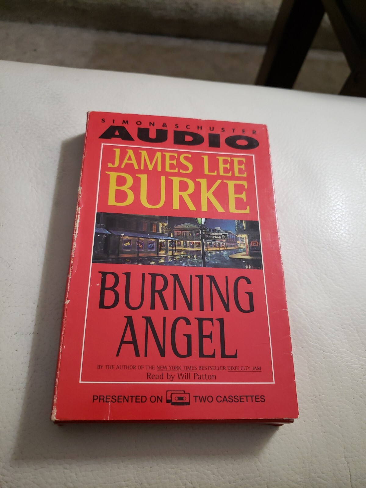 Burning Angel by James Lee Burke (1995, two Audio Cassettes