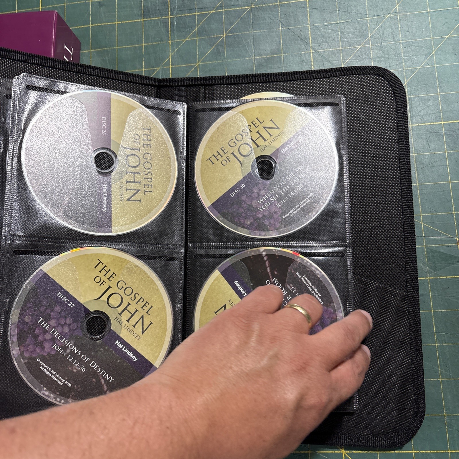 The Gospel of John Audio CD Set Hal Lindsey Christian Bible Study