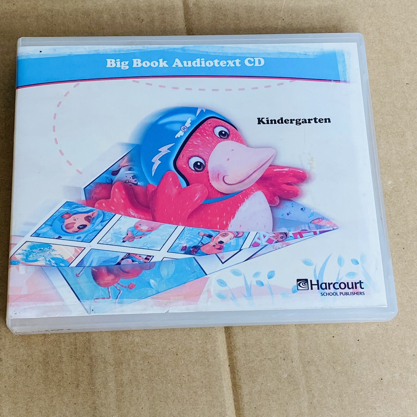 Harcourt Big Book Audiotext Cd Disc Set With Booklet KINDERGARTEN
