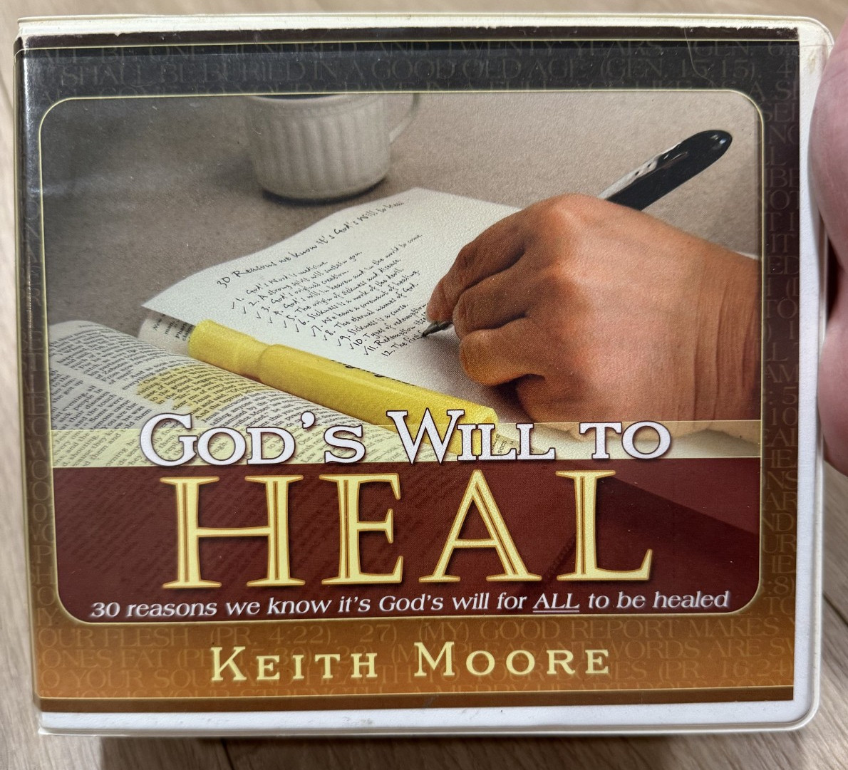 Keith Moore God’s Will To Heal 28 CD 20 Message Series Christian Faith Healing