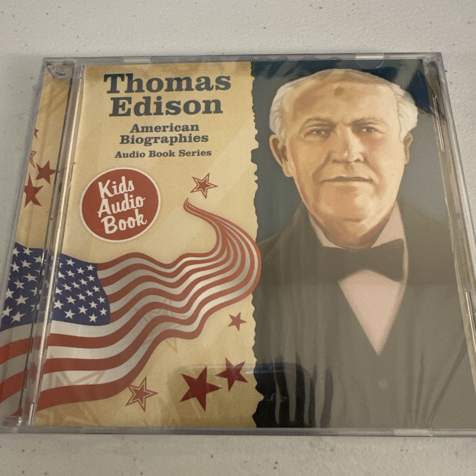 Thomas Edison — American Biographies Audiobook for Children (2009) CD NEW SEALED