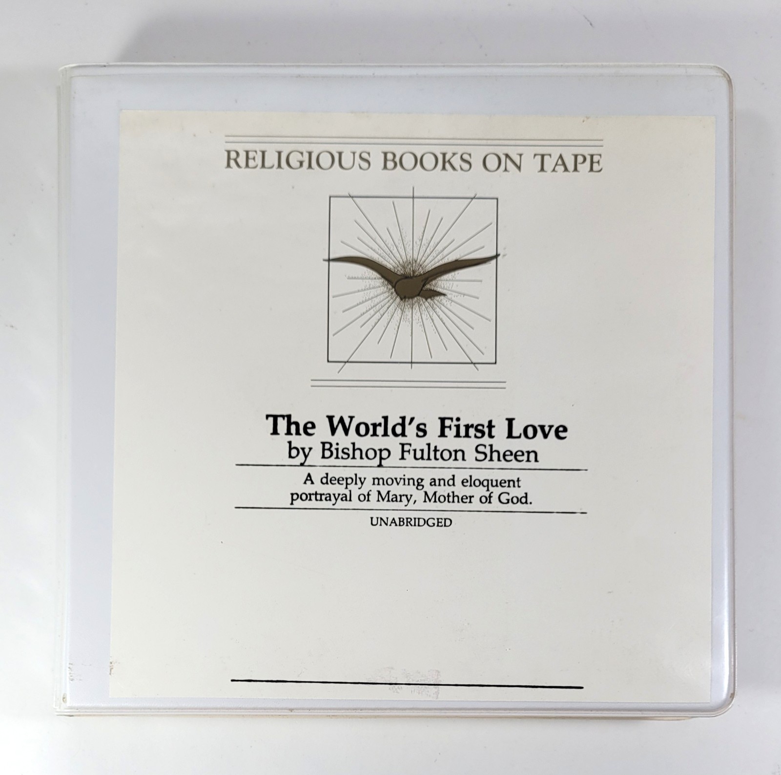 The World’s First Love by Fulton J. Sheen 11 Cassette Tape Set