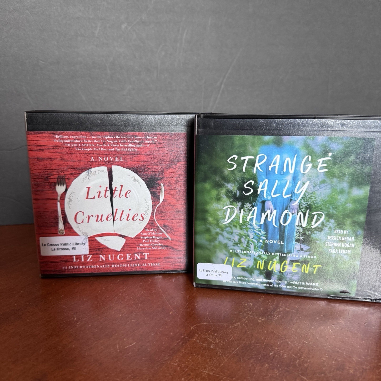 Lot: 2 Liz Nugent Audio Book CD Set Little Cruelties Strange Sally Diamond