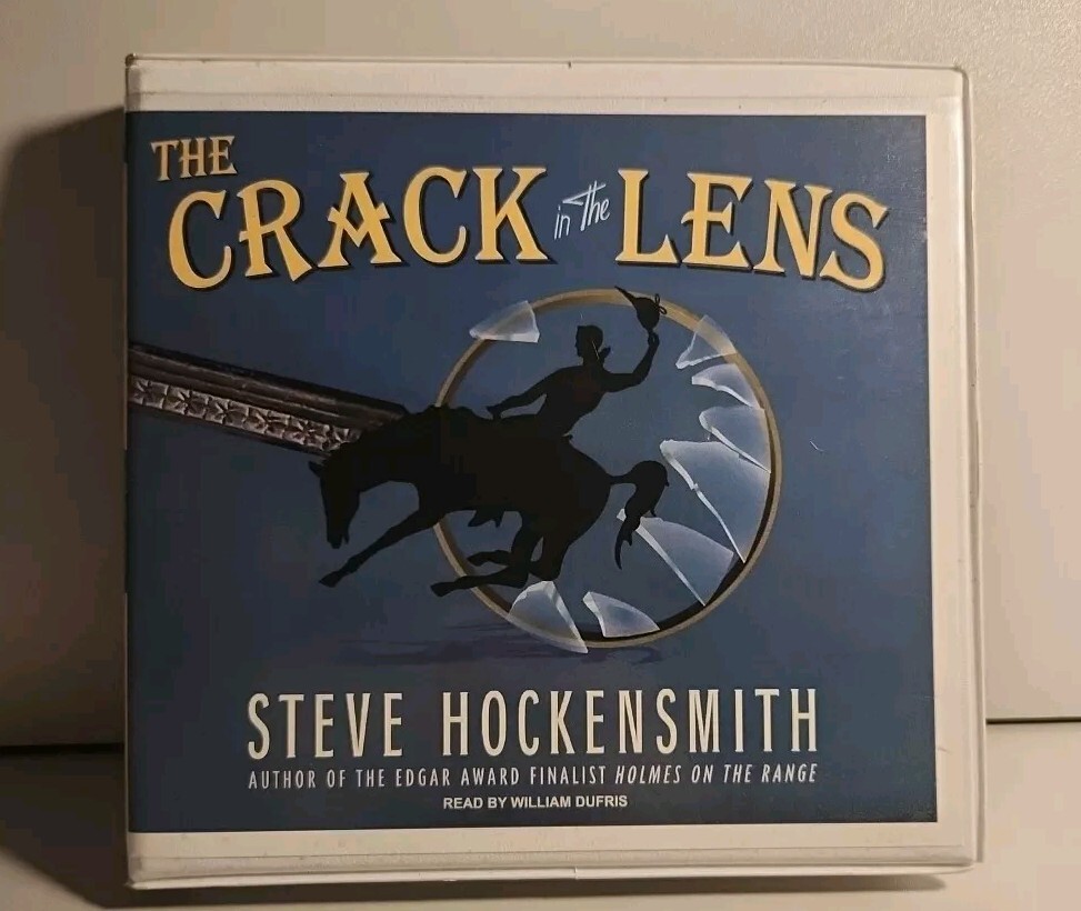 The Crack In The Lens by Steve Hockensmith AUDIO BOOK 8 CDs Unabridged