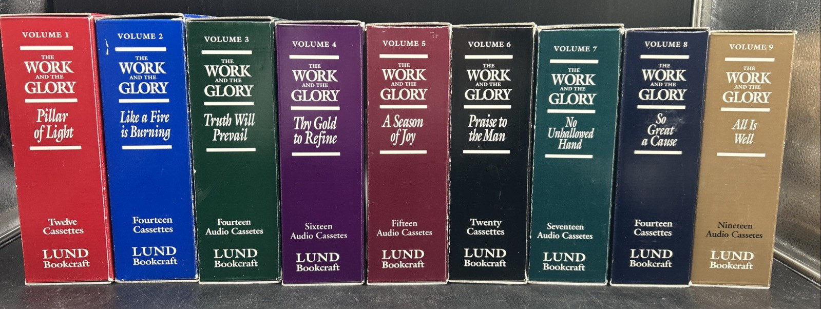 Work And The Glory Volumes 1-9 Gerald N Lund Unabridged Audio Cassettes
