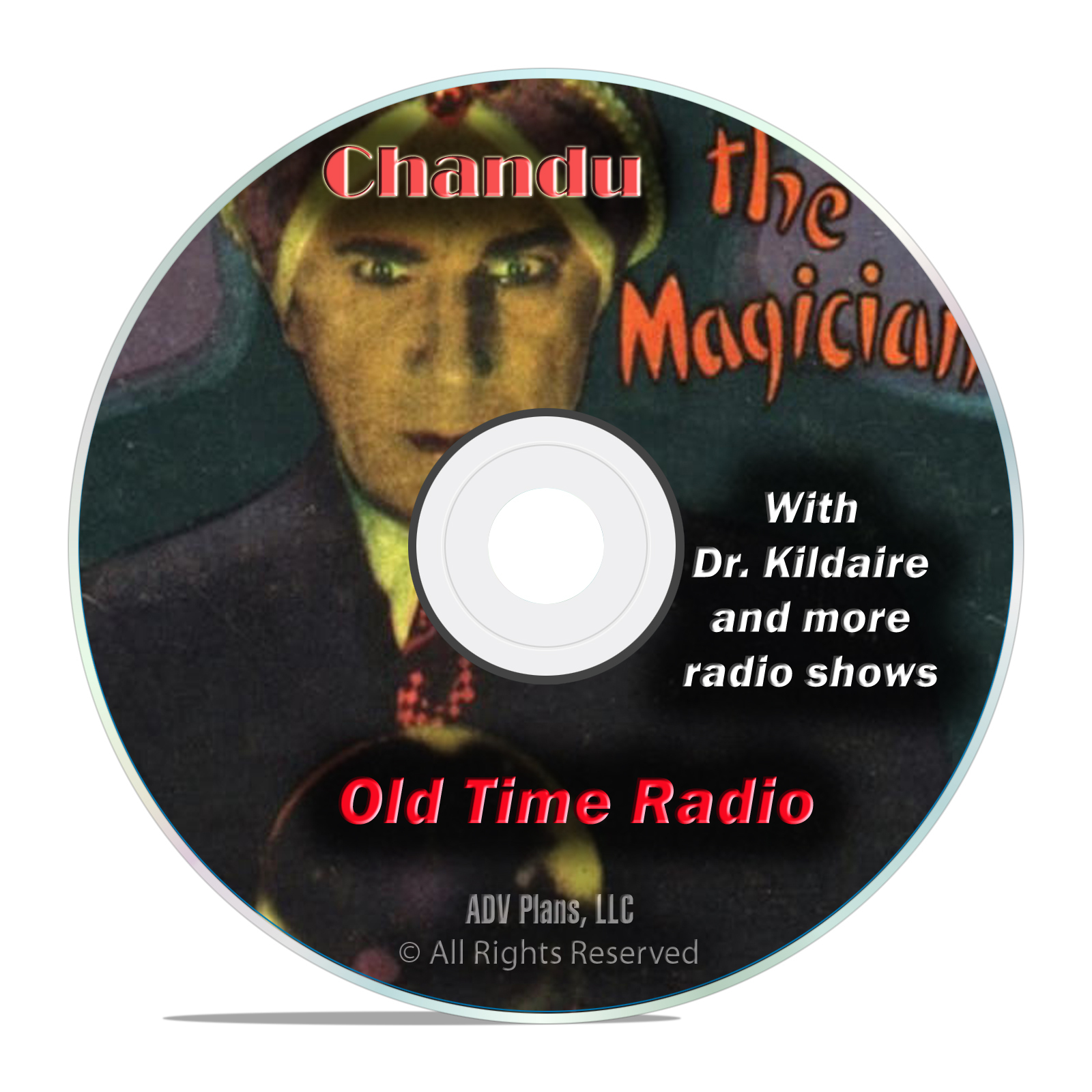 Chandu The Magician, 1,023 Old Time Radio Shows, Crime Drama OTR mp3 DVD G26