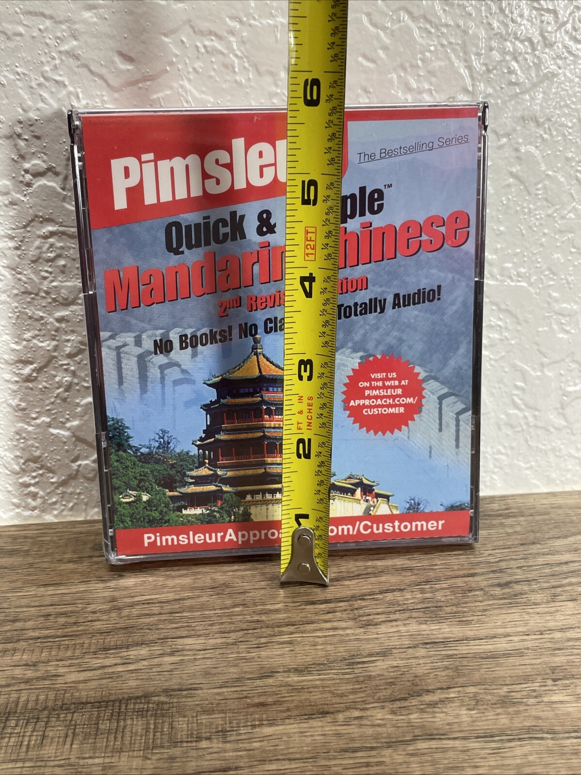 Pimsleur Quick and Simple Mandarin Chinese 4 CD Set 2nd Revised Edition KG JD