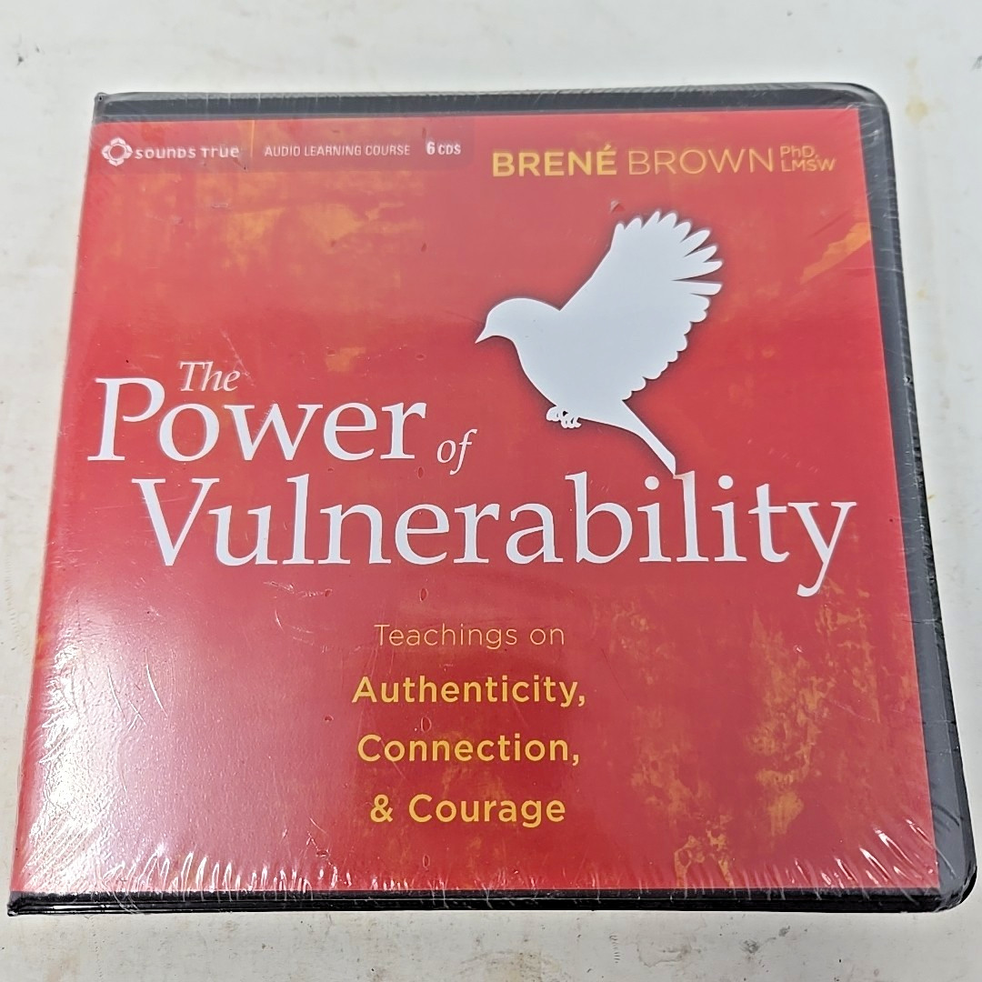 The Power of Vulnerability: Authenticity, Connection & Courage 6 CD’s NIB