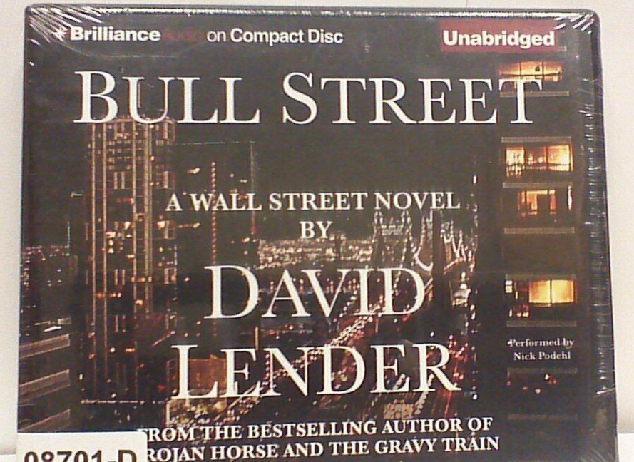 NEW *Sealed* AUDIO BOOK on CDs BULL STREET David Lender