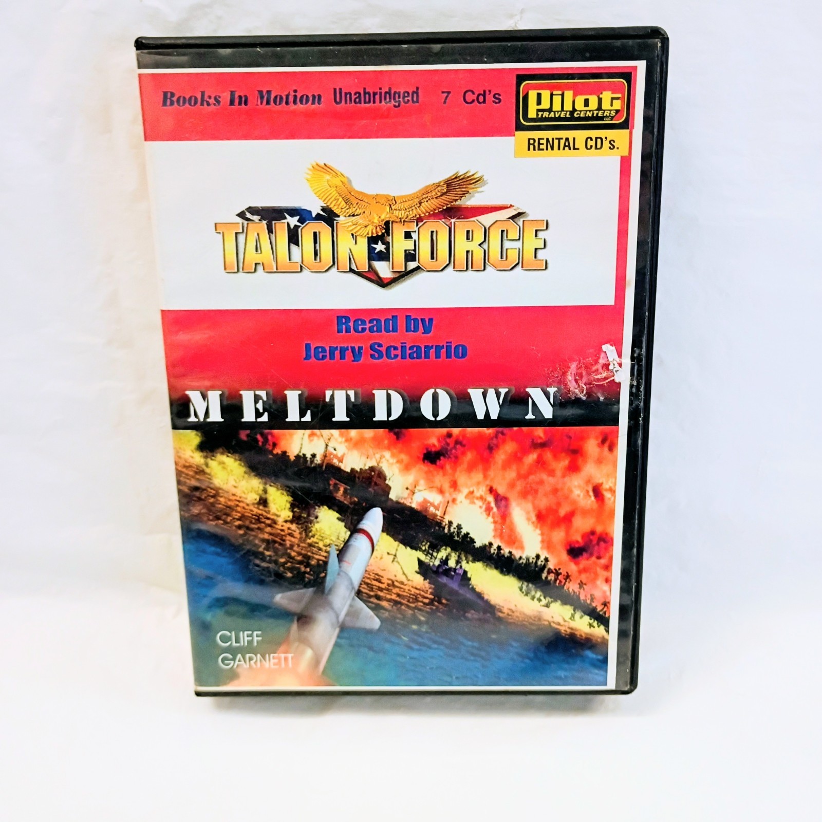 Talon Force Meltdown Audiobook By Cliff Garnett (CD, 2001, 7 Disc)