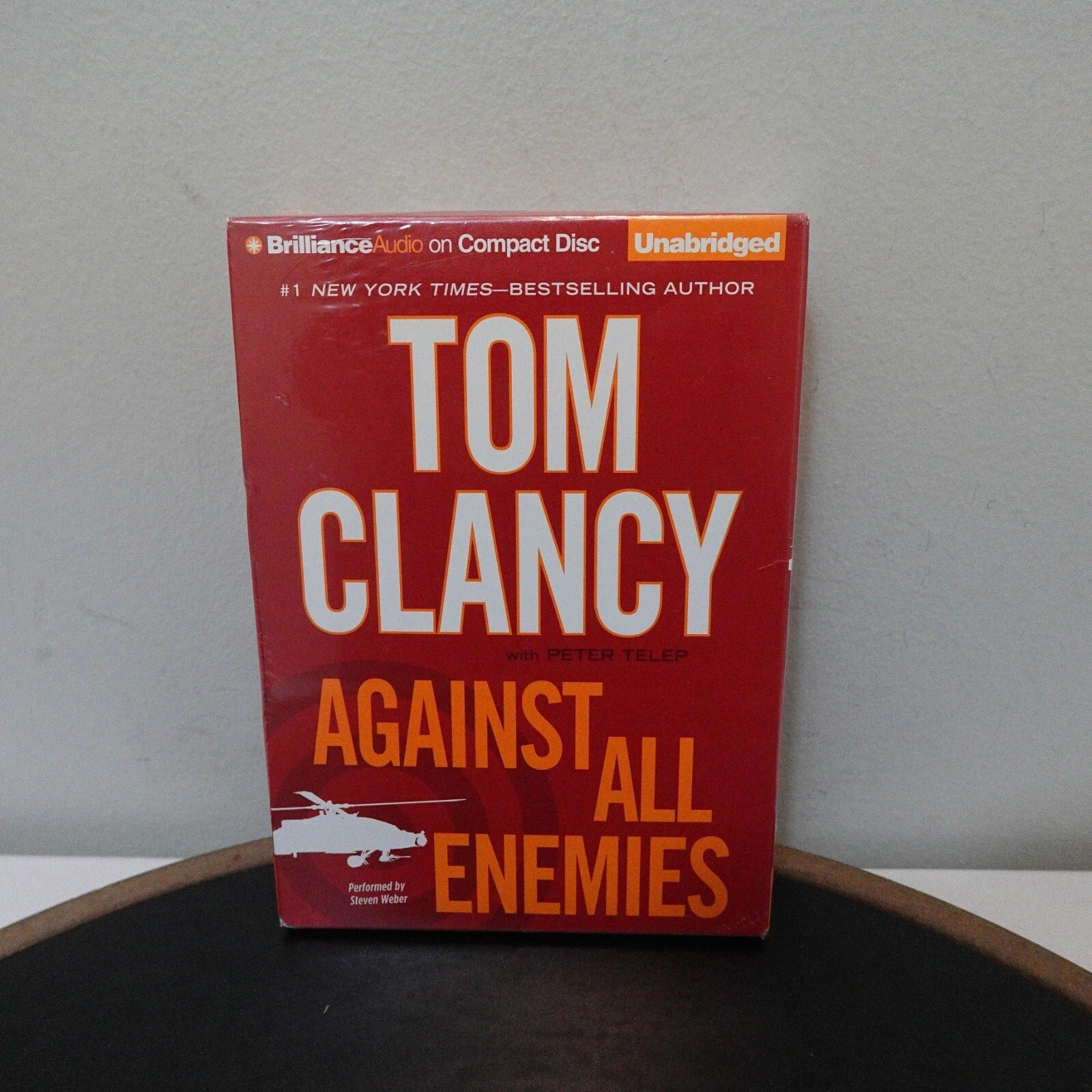 Against All Enemies Tom Clancy Performed by Steven Weber abridged 8 CDs — NEW