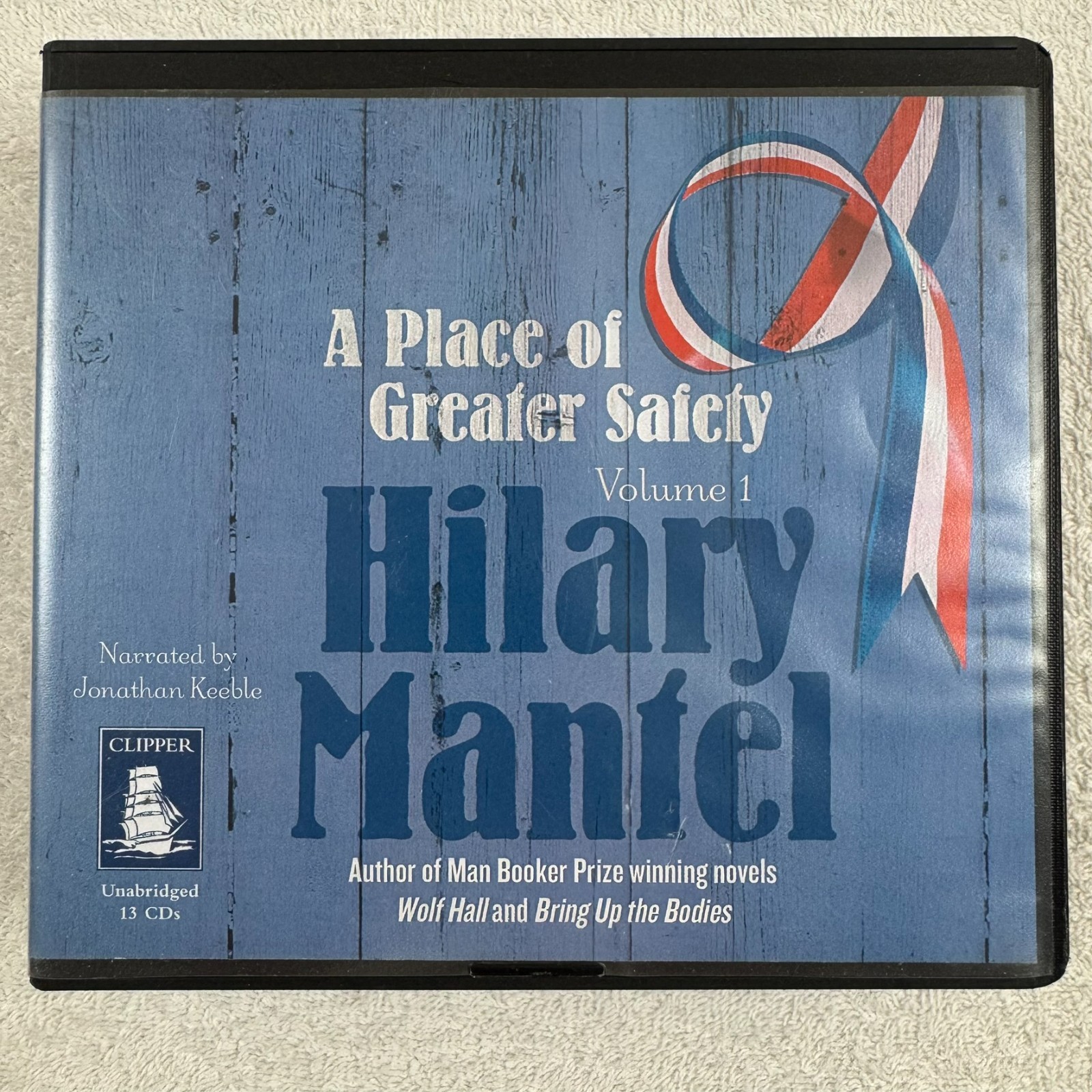Hilary Mantel — A Place of Freater Safety — Volume 1 — CD — Jonathan Keeble