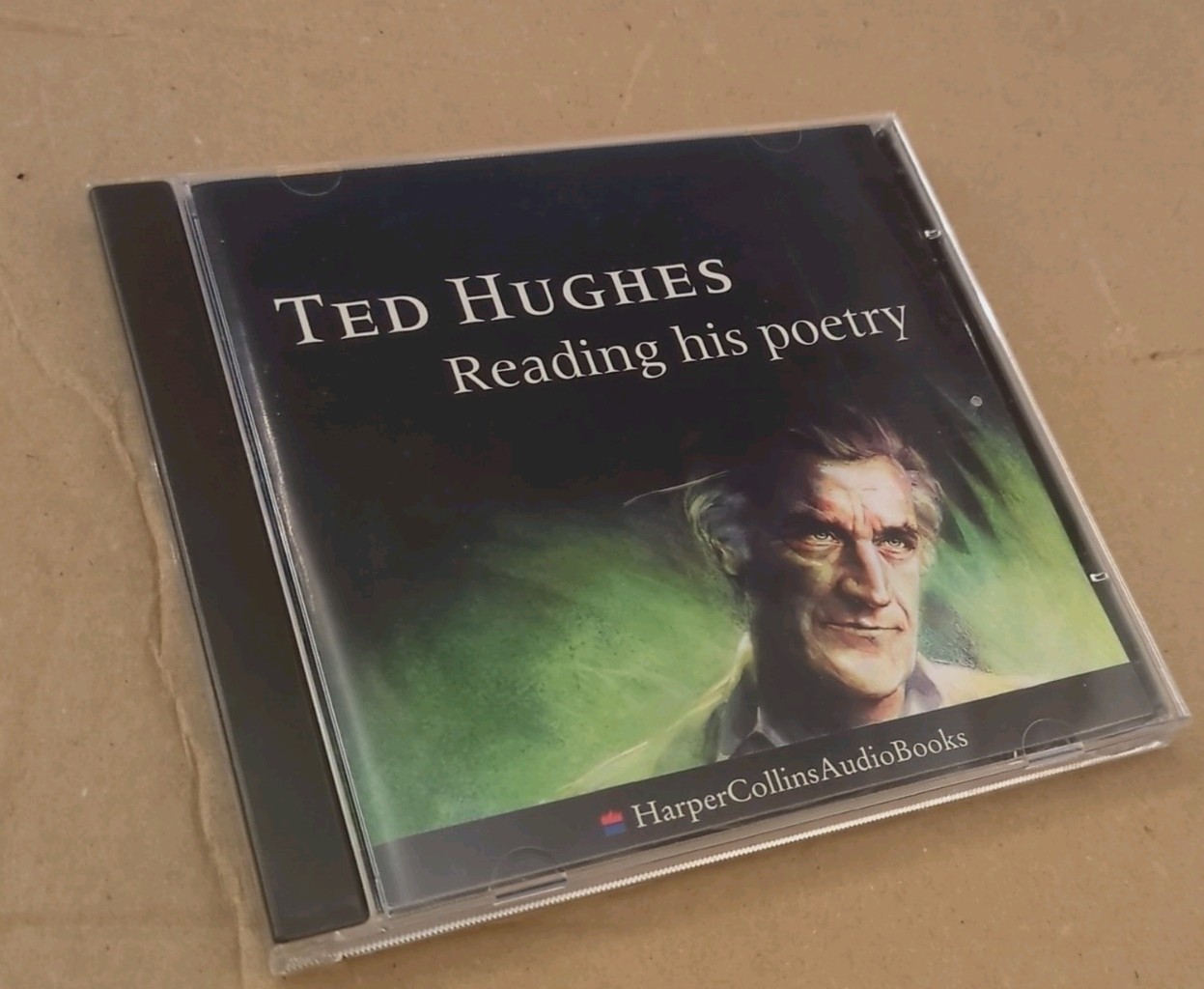 Ted Hughes Reading his poetry, Hughes, Ted 2 x CD Disc Collins audiobook FASTPOS