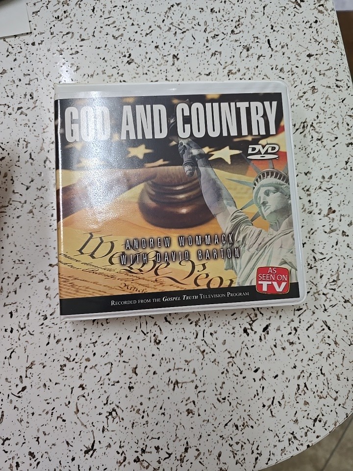 God and Country Audiobook CD by Andrew Wommack with David Barton 2009