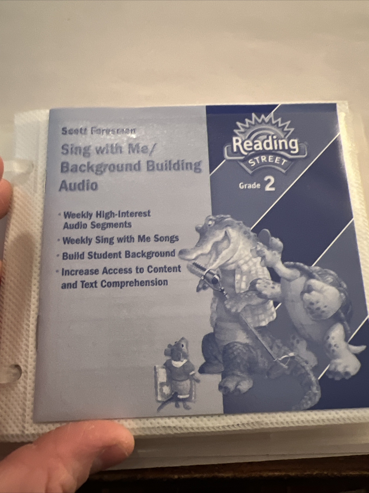 READING Street Grade 2 2007 SING WITH ME/BACKGROUND BUILDING AUDIO CD