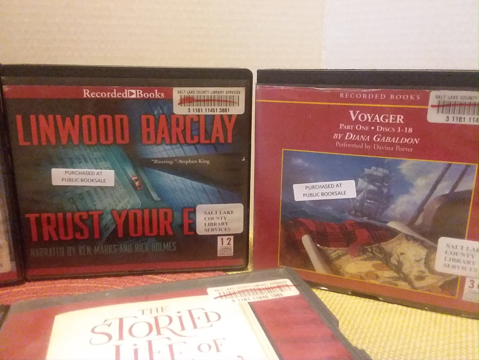 Lot of 6 Audiobooks on CD~The Presidents Club