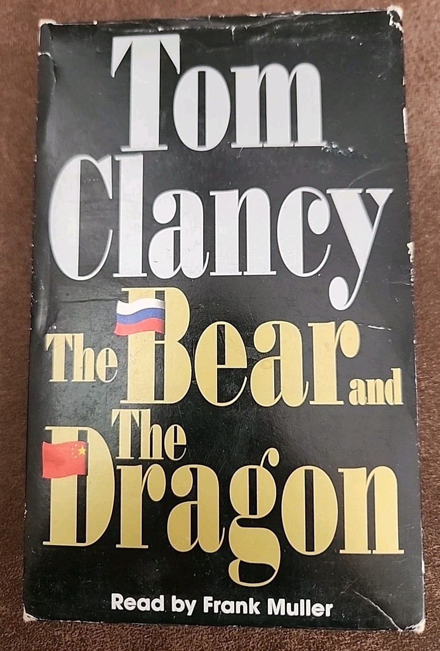 D The Bear And The Dragon Book On Cassette By Tom Clancy Audio