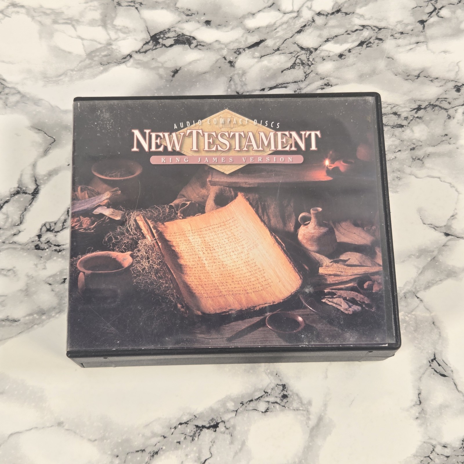 New Testament King James Version (18-Disc CD Set) Latter-Day Saints (Audiobook)