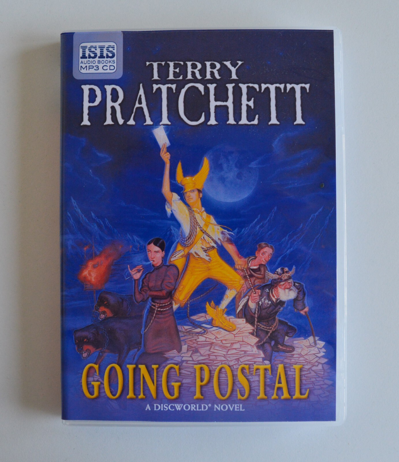 Going Postal — Terry Pratchett — Unabridged Audiobook — MP3CD