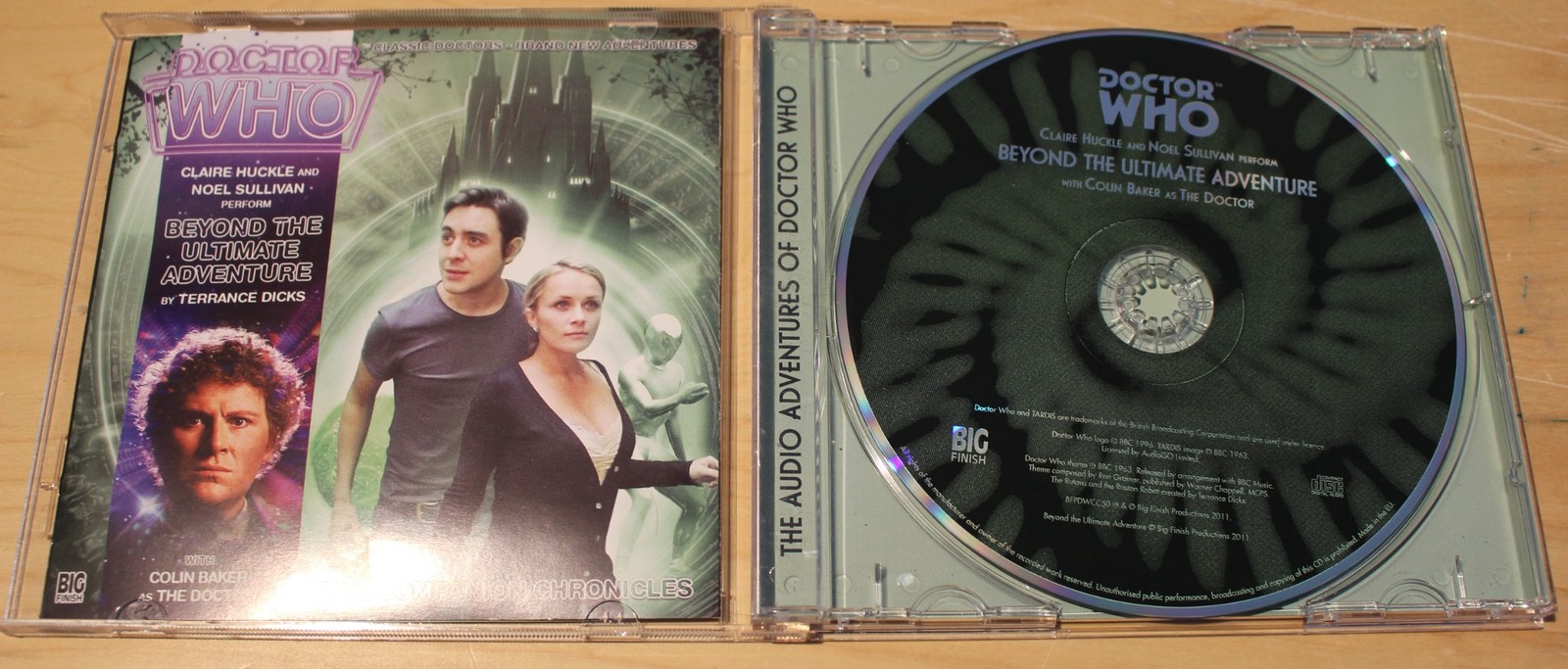 Doctor Who: The Companion Chronicles — 6×6-Beyond the Ultimate Adventure — CD