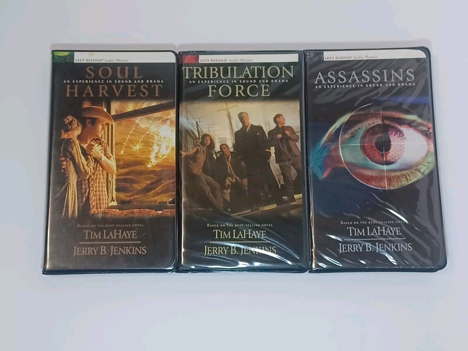 Lot 3 LEFT BEHIND Audio Theater Cassette Audiobooks ASSASSINS — HARVEST — FORCE