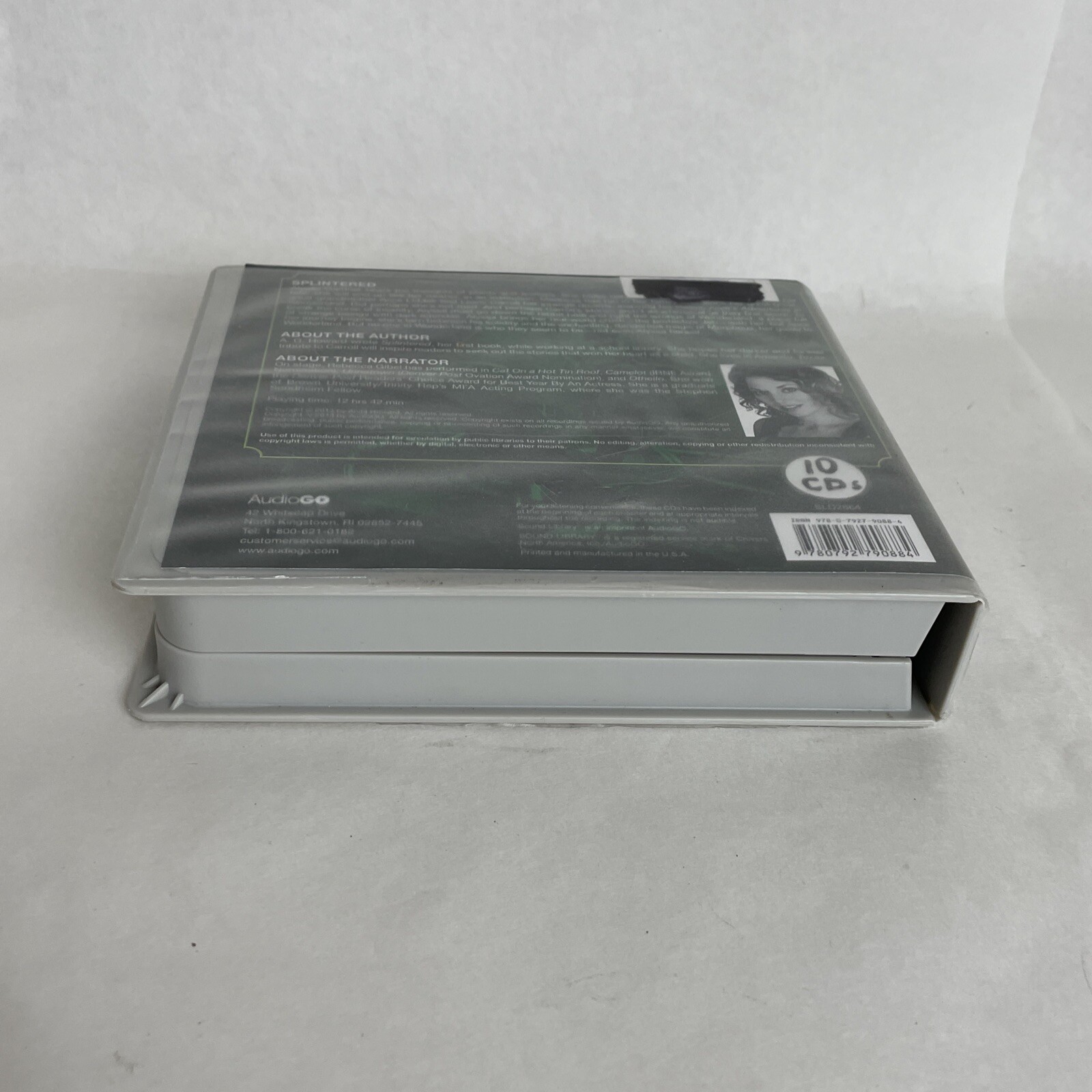 Splintered audiobook 10 CDs 21 hours supernatural A. G. Howard