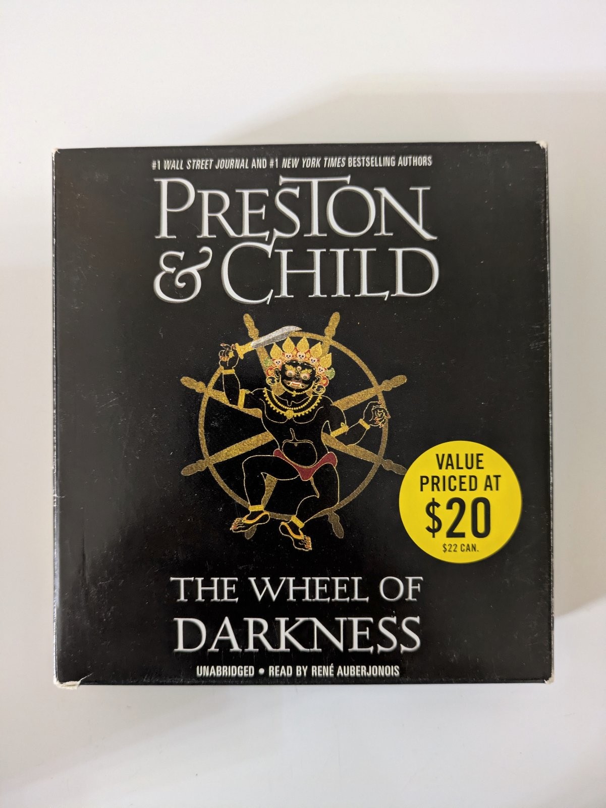 The Wheel of Darkness by Preston & Child Audiobook CD Pendergast Unabridged