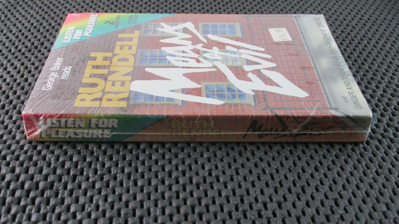 Means of Evil By Ruth Rendell Audio Book Cassette George Baker 057943625920. NEW