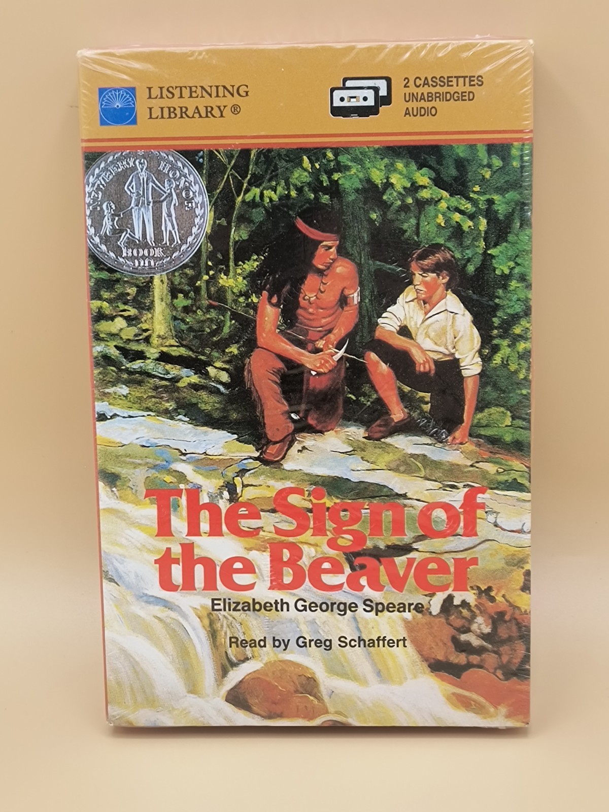 The Sign of the Beaver by Elizabeth George Speare (2000, Audio Cassette, Sealed