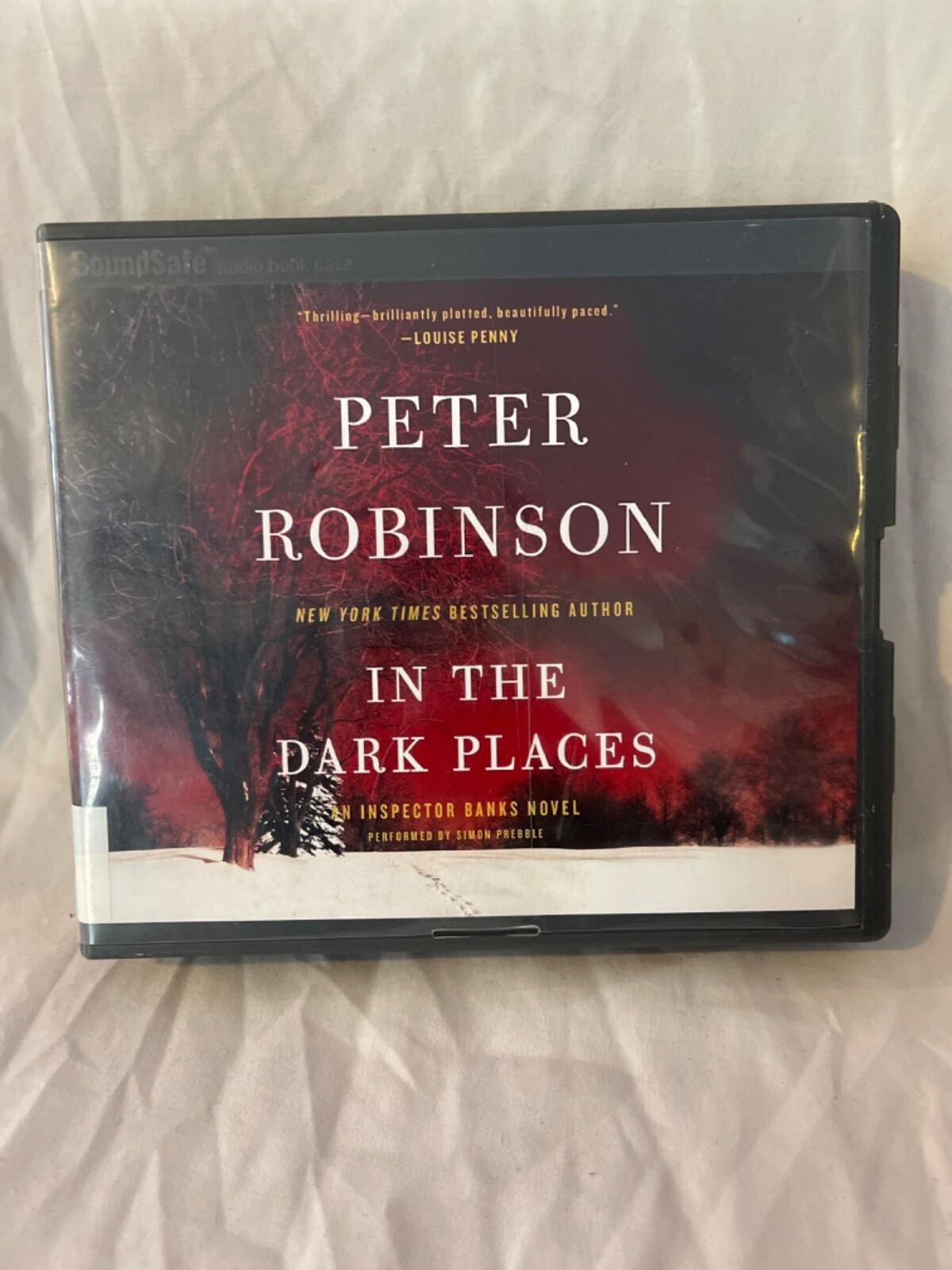 Shelf200 Audiobook~In the dark places- Peter Robinson- unabridged- 9CDs