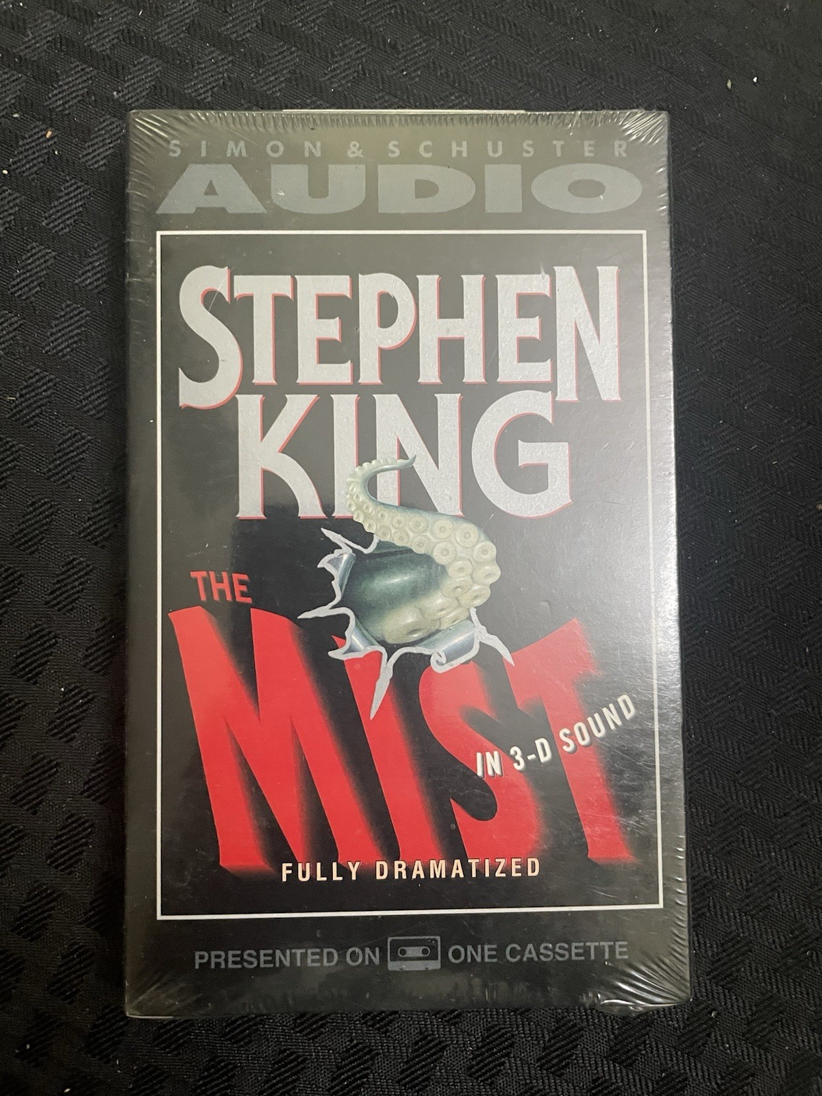 THE MIST by Stephen KING Vintage Audio Book Cassette 3-D Sound Factory SEALED