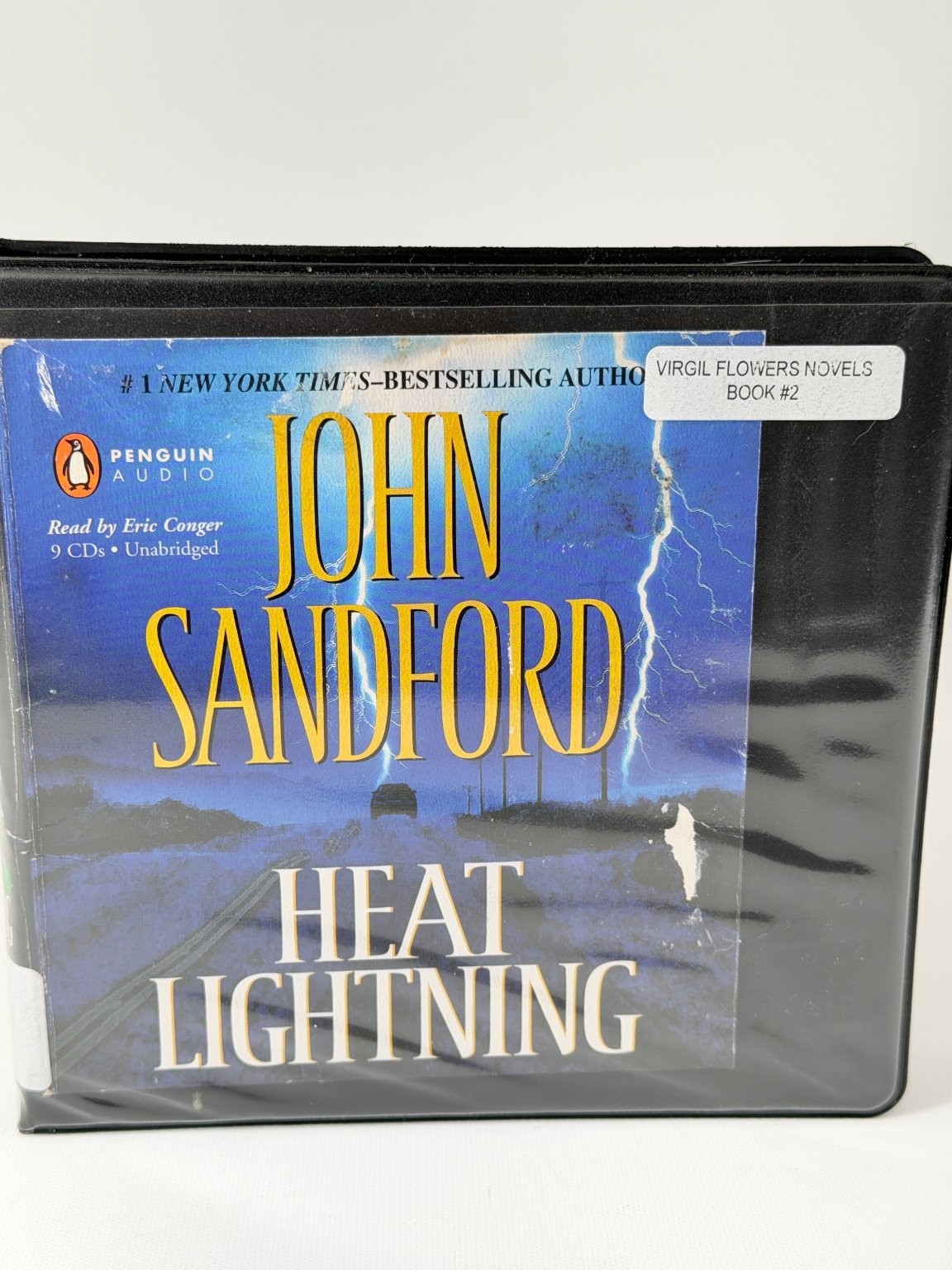 Heat Lightning by John Sandford Audiobook CDs Unabridged 9 Discs