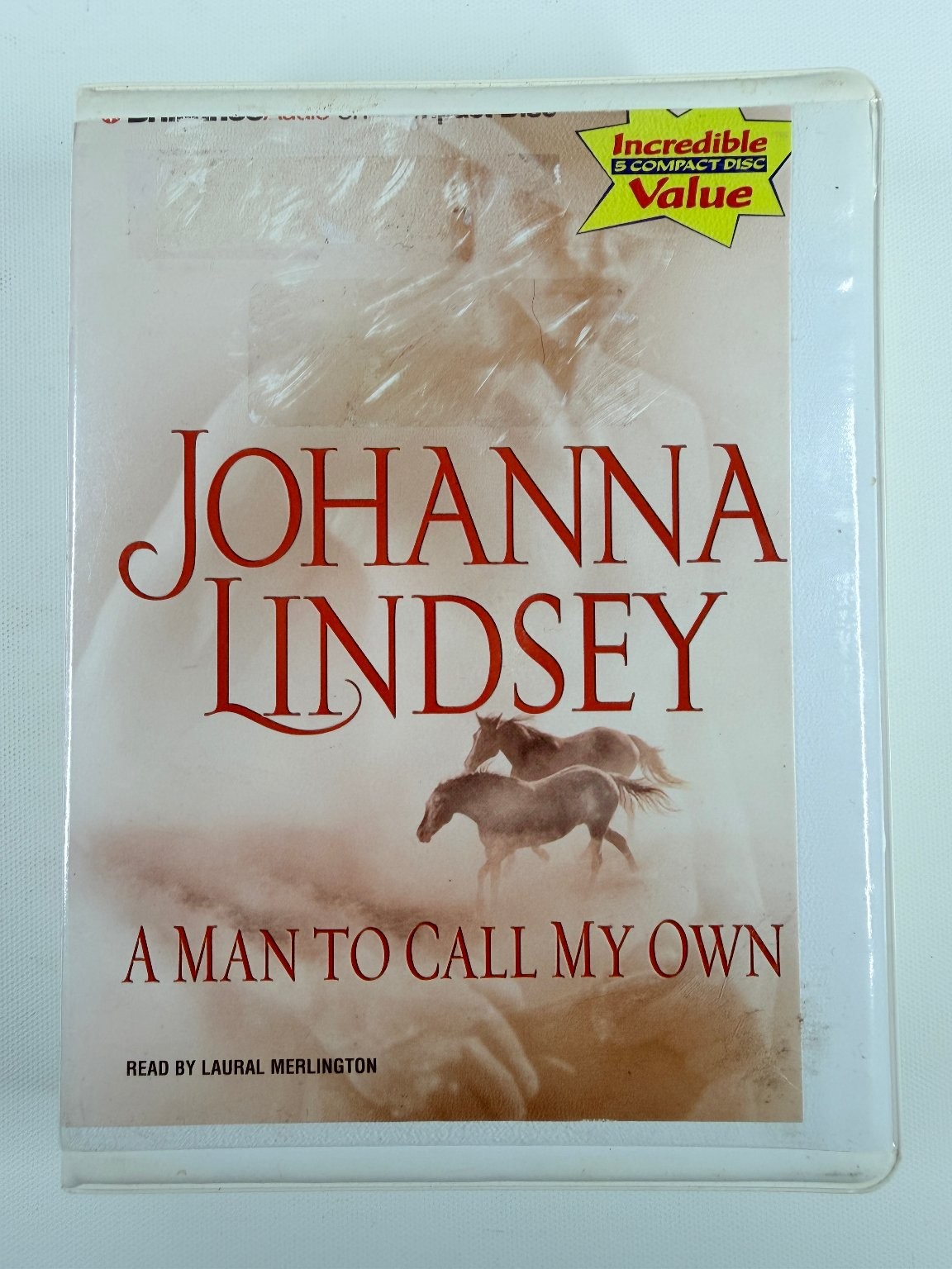 A Man to Call My Own by Johanna Lindsey Audiobook CDs 5 Discs