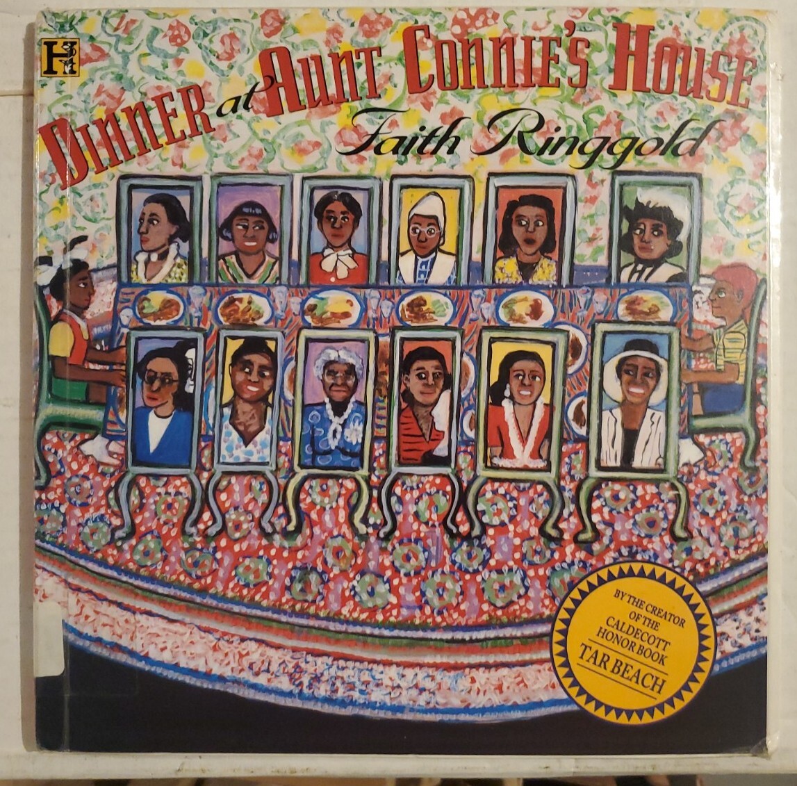 Dinner at Aunt Connie’s House by Faith Ringgold